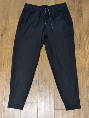 FLX Women's Wander Joggers Black Heather Coal Size Medium